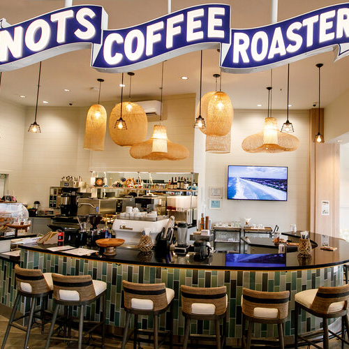 KNOTS COFFEE ROASTERS.